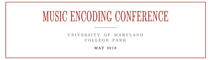 Music Encoding Conference